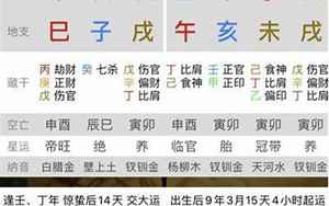 八字庚戌壬午辛亥