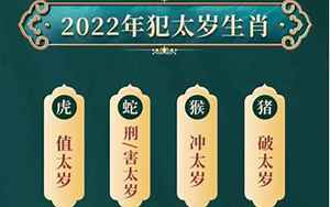 2022年犯太岁最严重