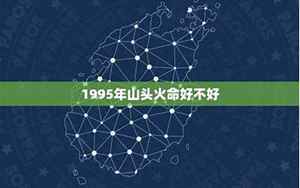 1995年山头火命最配伴侣