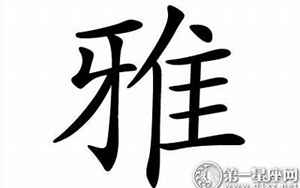 雅字五行属什么(雅字五行属性是什么)