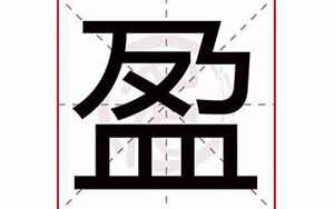 盈的意思(盈字五行属什么)