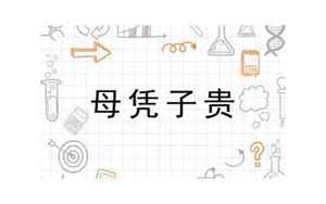 八字母凭子贵(母凭子贵是什么八字)