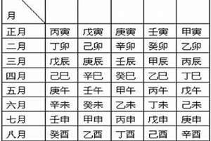 八字干支查询(八字干支)