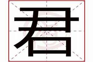 君字起名配什么字好(君字起名)