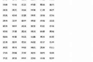 八字起名100分