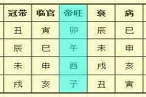 八字十二宫位查询表(八字十二宫)