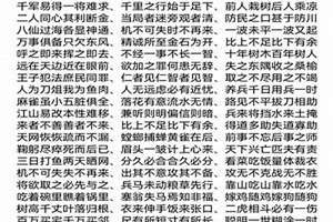 八字成语有那些比较霸气的词语(八字成语有那些)