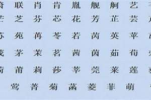 九画的字有哪些取名用(九画的字用来起名)