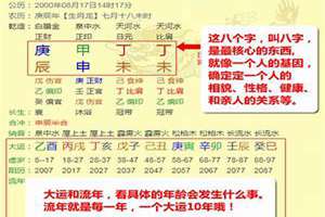 如何看懂八字排盘(八字算命入门级教程)精编版(如何看懂八字排盘)