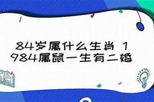 84年鼠的婚姻最佳配偶和78年的马(84年鼠的婚姻)