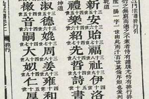 字辈起名字大全免费(后字辈起名)