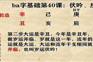 八字反吟什么意思(八字反吟)