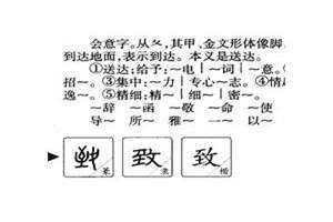 致字起名男孩名字(致字起名)