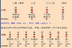 测算五行生辰八字(生辰八字测五行属性)